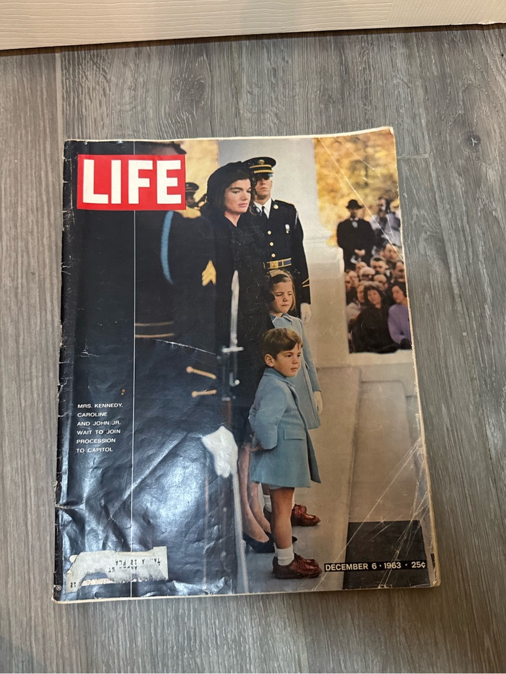 Life Magazine JFK Funeral Jackie Kennedy Vol. 55 No. 23 Dec. 6, 1963